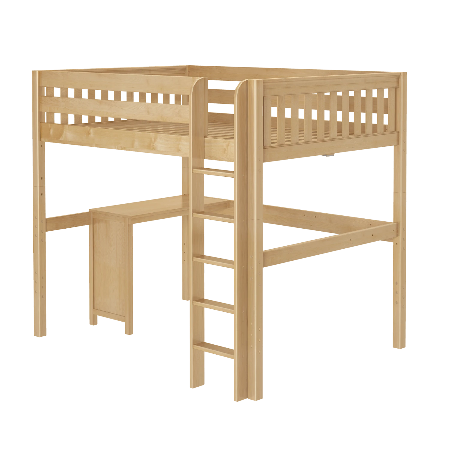 Maxtrix Full XL High Loft Bed + Corner Desk 4 Maxtrix Full XL High Loft Bed + Corner Desk - Image 2