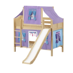 Maxtrix Twin Low Bunk Bed With Straight Ladder, Curtain, Top Tent + Slide 29 Maxtrix Twin Low Bunk Bed With Straight Ladder, Curtain, Top Tent + Slide -Babyletto Store GRIN27 NC 2dc950df b96d 4070 a5cc 651020a72fdb