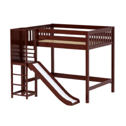 Maxtrix Full High Loft Bed With Slide Platform 21 Maxtrix Full High Loft Bed With Slide Platform -Babyletto Store GROOVE CS b3a41fee 0d40 4182 880a df9bf171a816