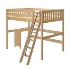 Maxtrix Full XL High Loft Bed + Corner Desk 12 Maxtrix Full XL High Loft Bed + Corner Desk -Babyletto Store Giant15 XL NS LEFT