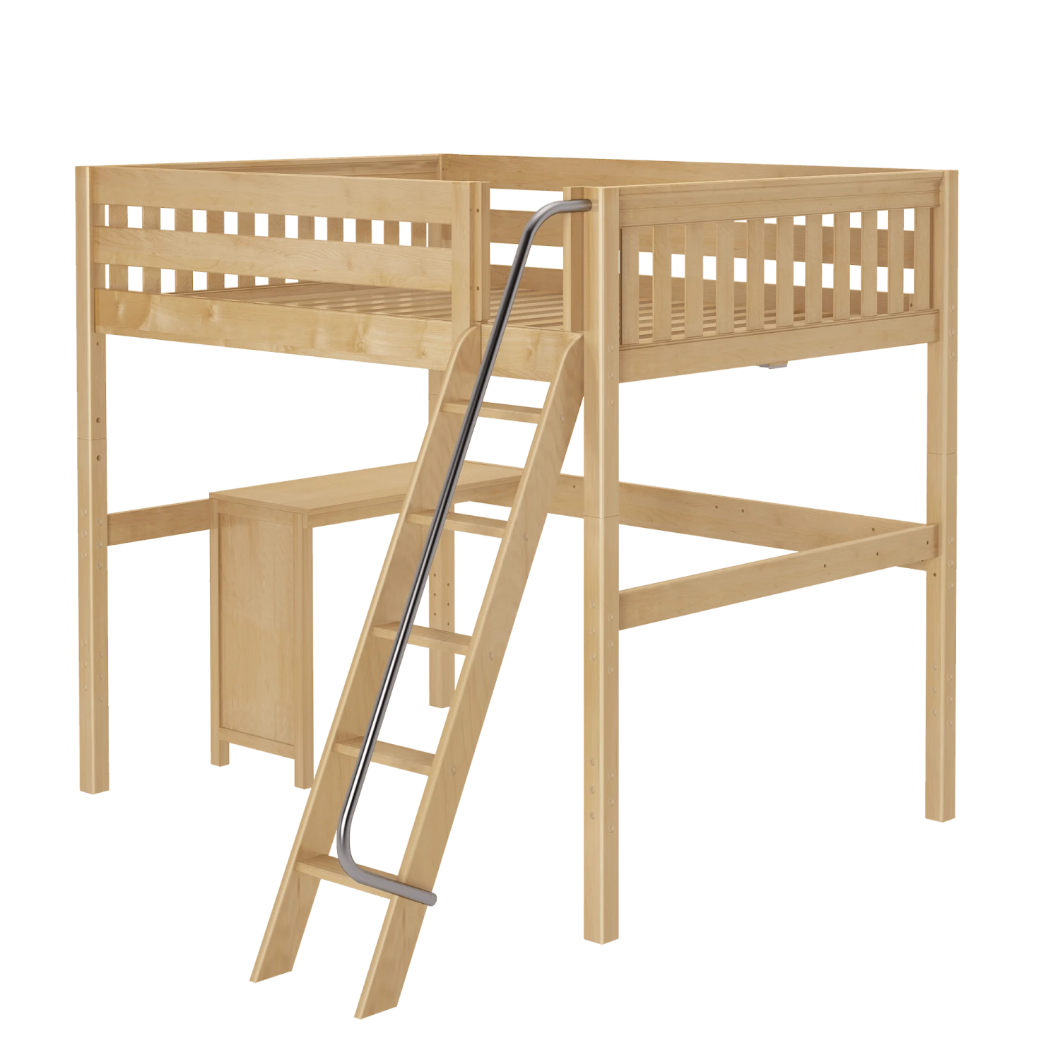 Maxtrix Full High Loft Bed + Corner Desk 3 Maxtrix Full High Loft Bed + Corner Desk