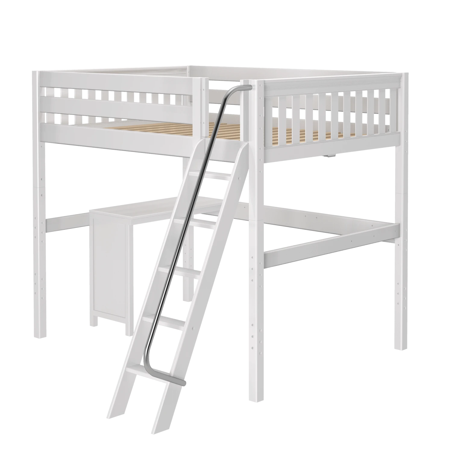 Maxtrix Full High Loft Bed + Corner Desk 10 Maxtrix Full High Loft Bed + Corner Desk - Image 8