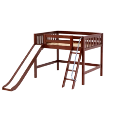 Maxtrix Full Mid Loft Bed With Slide 36 Maxtrix Full Mid Loft Bed With Slide -Babyletto Store HONEY CS d2b21063 35f8 43c6 b5a5 12400f30935c