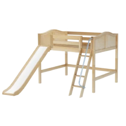 Maxtrix Full Mid Loft Bed With Slide 34 Maxtrix Full Mid Loft Bed With Slide -Babyletto Store HONEY NC c4b473c6 0e02 4b09 86cb 6a483bd9410b