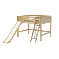 Maxtrix Full Mid Loft Bed With Slide 27 Maxtrix Full Mid Loft Bed With Slide -Babyletto Store HONEY NP 66fc646d 78a2 4095 9991 e973d29bddd5