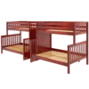 Maxtrix Twin XL Over Full XL Quadruple Bunk Bed With Stairs 1 Maxtrix Twin XL Over Full XL Quadruple Bunk Bed With Stairs -Babyletto Store INFLATION XL CS 615f1531 ab9b 4096 b9fc 82cc41133eeb