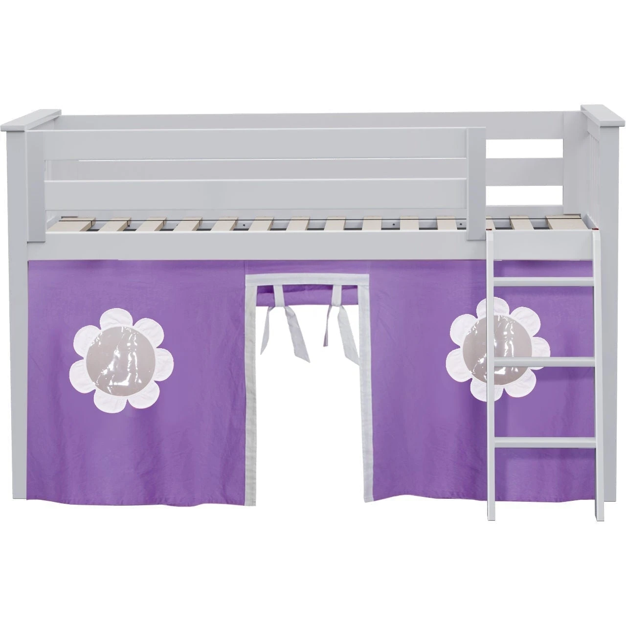 Jackpot Deluxe York Twin Play Loft With Purple/White Curtain 4 Jackpot Deluxe York Twin Play Loft With Purple/White Curtain - Image 2