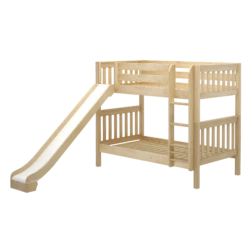 Maxtrix Twin Medium Bunk Bed With Slide