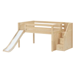 Maxtrix Full Low Loft Bed With Stairs + Slide 19 Maxtrix Full Low Loft Bed With Stairs + Slide -Babyletto Store KAPOW NP 2f965b09 5996 4ae5 82a7 c8e1585b89d1