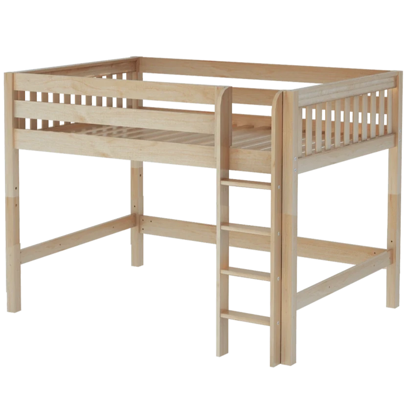 Maxtrix Full Mid Loft Bed 3 Maxtrix Full Mid Loft Bed