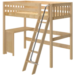 Maxtrix Twin XL High Loft Bed + Corner Desk 10 Maxtrix Twin XL High Loft Bed + Corner Desk -Babyletto Store KNOCKOUT15 XL NS LEFT