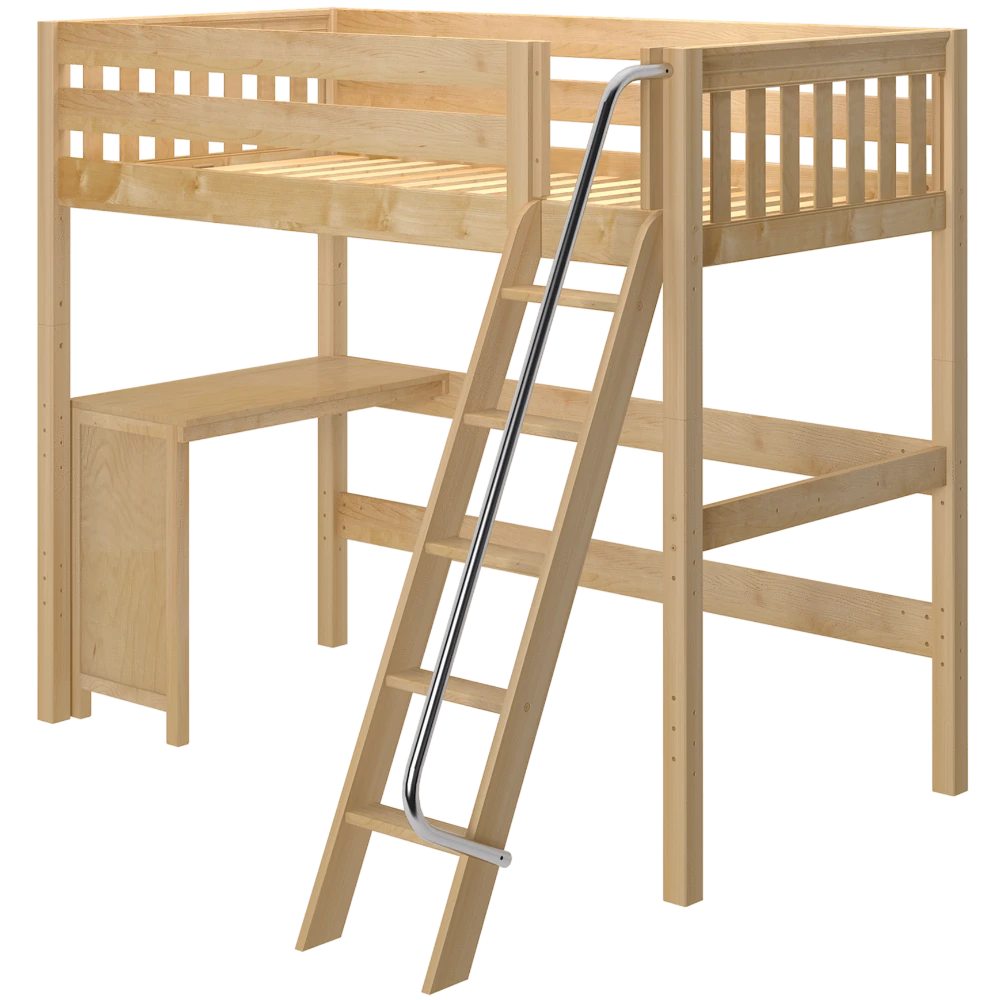 Maxtrix Twin XL High Loft Bed + Corner Desk 5 Maxtrix Twin XL High Loft Bed + Corner Desk - Image 3