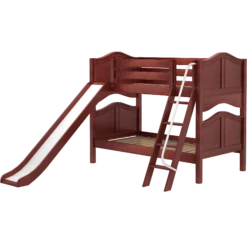 Maxtrix Twin Low Bunk Bed With Slide 24 Maxtrix Twin Low Bunk Bed With Slide -Babyletto Store LAUGH CC