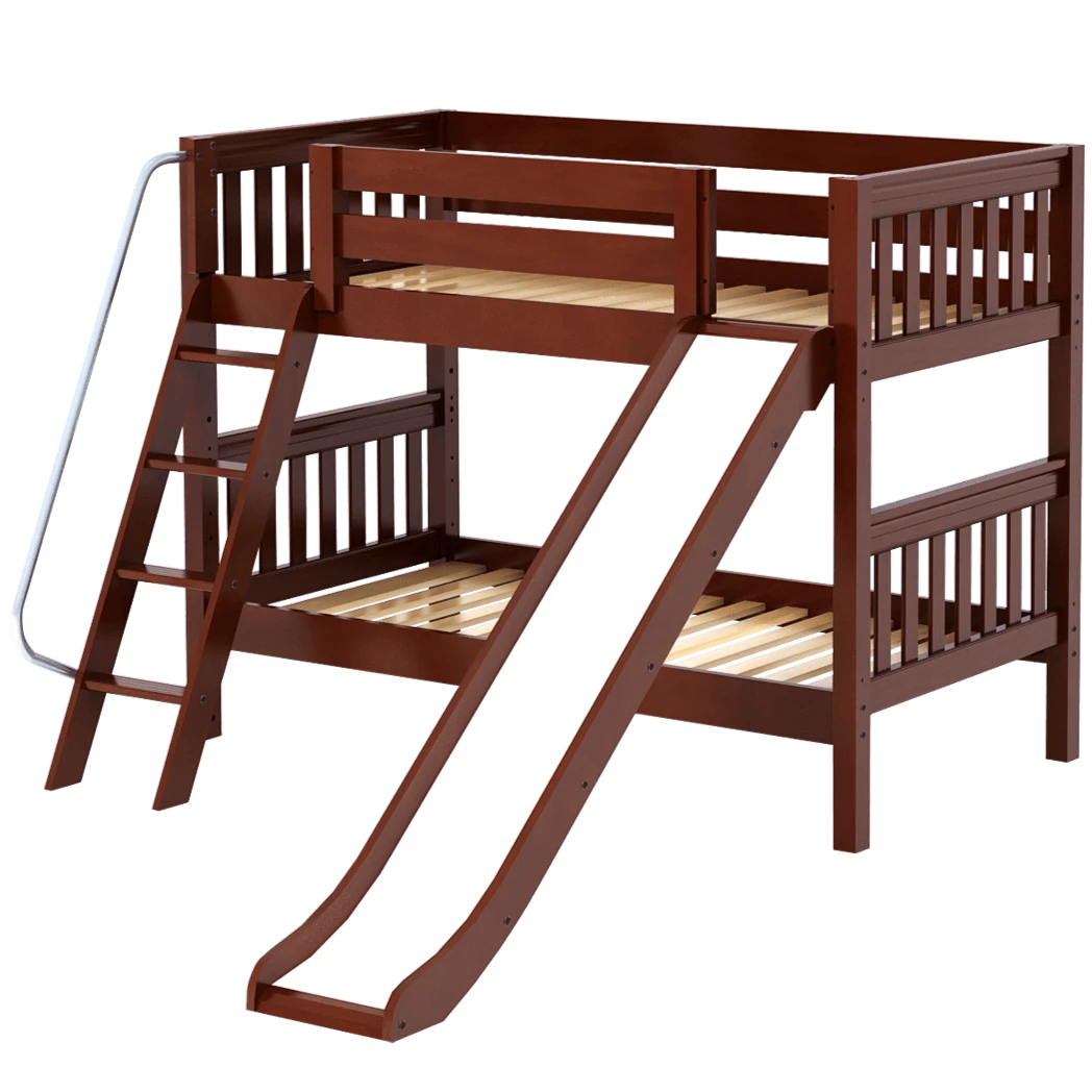 Maxtrix Twin Low Bunk Bed With Slide 8 Maxtrix Twin Low Bunk Bed With Slide - Image 6