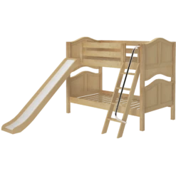 Maxtrix Twin Low Bunk Bed With Slide 34 Maxtrix Twin Low Bunk Bed With Slide -Babyletto Store LAUGH NC