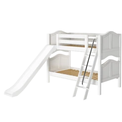 Maxtrix Twin Low Bunk Bed With Slide 26 Maxtrix Twin Low Bunk Bed With Slide -Babyletto Store LAUGH WC