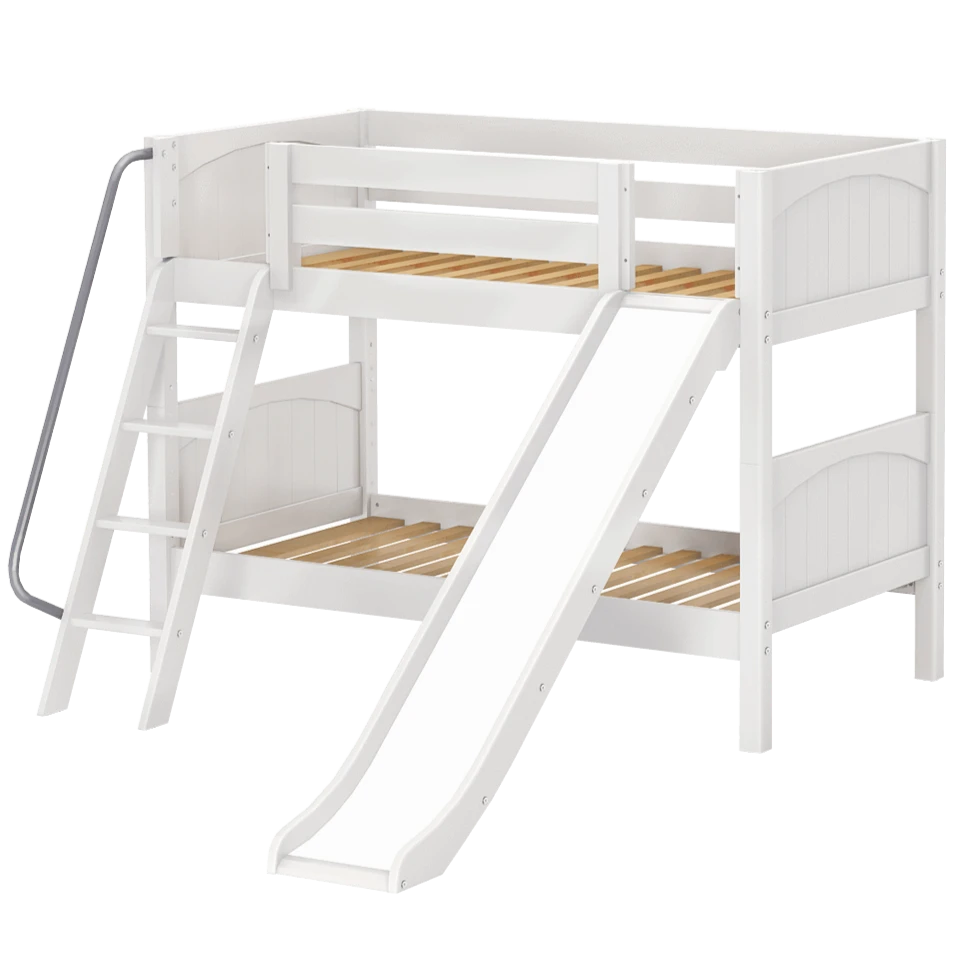 Maxtrix Twin Low Bunk Bed With Slide 11 Maxtrix Twin Low Bunk Bed With Slide - Image 9