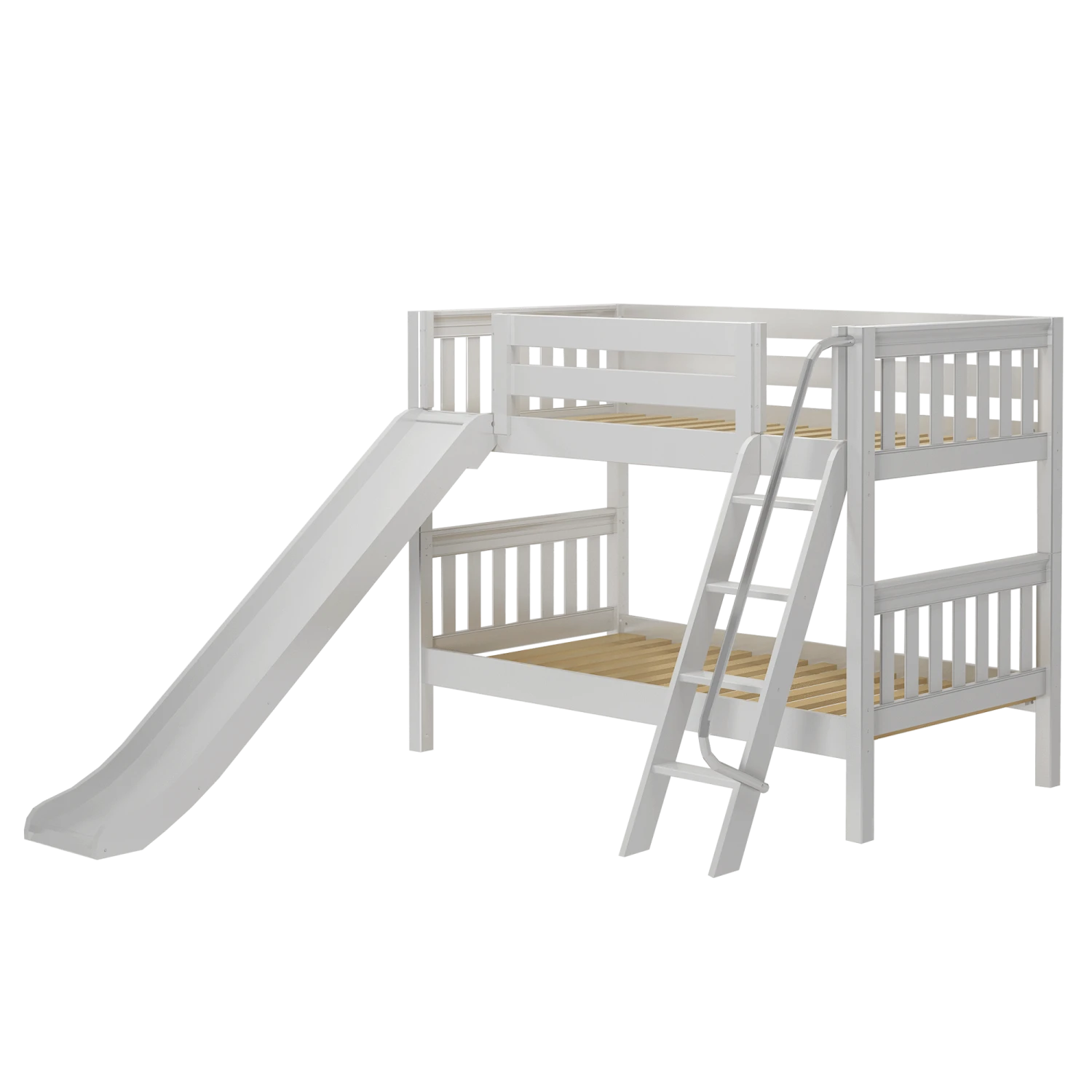 Maxtrix Twin Low Bunk Bed With Slide 12 Maxtrix Twin Low Bunk Bed With Slide - Image 10