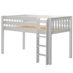 Maxtrix Twin XL Low Loft Bed 23 Maxtrix Twin XL Low Loft Bed -Babyletto Store LOW RIDER XL WS LEFT