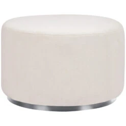 Babyletto Tuba Swivel Gliding Ottoman -Babyletto Store M10185PCMEW White Background Main 01