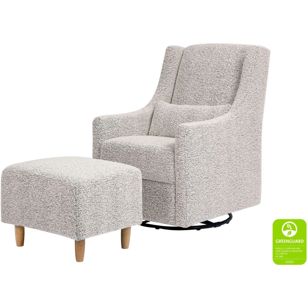 Babyletto Toco Swivel Glider + Stationary Ottoman 18 Babyletto Toco Swivel Glider + Stationary Ottoman - Image 16