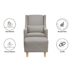 Babyletto Toco Swivel Glider + Stationary Ottoman 27 Babyletto Toco Swivel Glider + Stationary Ottoman -Babyletto Store M11287PGEW White Background 02