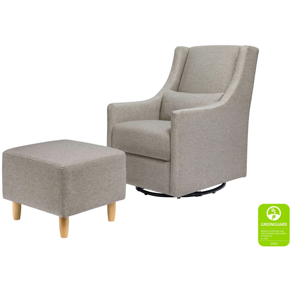 Babyletto Toco Swivel Glider + Stationary Ottoman 13 Babyletto Toco Swivel Glider + Stationary Ottoman - Image 11