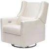 Babyletto Kiwi Electronic Recliner And Swivel Glider With USB Port 1 Babyletto Kiwi Electronic Recliner And Swivel Glider With USB Port -Babyletto Store M11288PCMEW White Background Main 01 ee4f0456 35f6 4ef7 bb98 4d0a4e4bfdc1