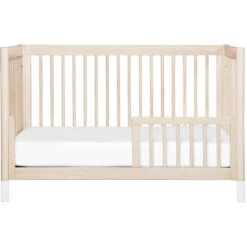 Babyletto Gelato 4-in-1 Convertible Crib With Toddler Bed Conversion Kit -Babyletto Store M12901NXW White Background 04 dc9a8845 cd9a 4cdb a7ab 7570b3546fc2