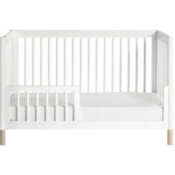 Babyletto Gelato 4-in-1 Convertible Crib With Toddler Bed Conversion Kit -Babyletto Store M12901WNX White Background 04 ea9e18de 70f8 4ecd 8b19 2a94d654ed36