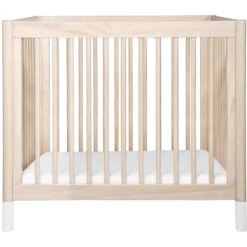 Babyletto Gelato 4-in-1 Convertible Mini Crib -Babyletto Store M12998NXW White Background 02 aa59c219 679b 4ae7 a981 af7121e27574