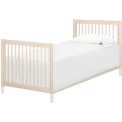 Babyletto Gelato 4-in-1 Convertible Mini Crib -Babyletto Store M12998NXW White Background 05