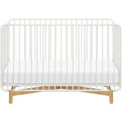 Babyletto Bixby 3-in-1 Convertible Metal Crib With Toddler Bed Conversion Kit -Babyletto Store M15101RWB White Background 01 951937bd e770 4c7c 8417 1cdd74c94be8