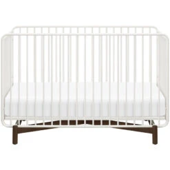Babyletto Bixby 3-in-1 Convertible Metal Crib With Toddler Bed Conversion Kit -Babyletto Store M15101RWL White Background 01 846cd7c2 be3a 48d8 bfb1 bbb5541b0b50
