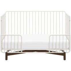 Babyletto Bixby 3-in-1 Convertible Metal Crib With Toddler Bed Conversion Kit -Babyletto Store M15101RWL White Background 03 0a8e11b4 48da 4a0e 9af4 3b488d938694