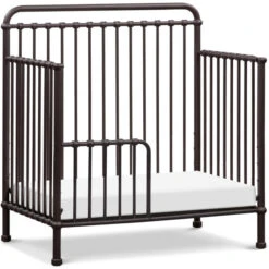 Namesake Winston 4-in-1 Convertible Mini Crib 27 Namesake Winston 4-in-1 Convertible Mini Crib -Babyletto Store M15398UR White Background 03
