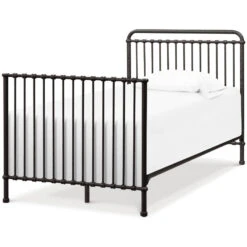 Namesake Winston 4-in-1 Convertible Mini Crib 29 Namesake Winston 4-in-1 Convertible Mini Crib -Babyletto Store M15398UR White Background 05