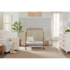 Namesake Winston 4-in-1 Convertible Mini Crib 34 Namesake Winston 4-in-1 Convertible Mini Crib -Babyletto Store M15398VG Lifestyle 10