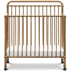 Namesake Winston 4-in-1 Convertible Mini Crib 37 Namesake Winston 4-in-1 Convertible Mini Crib -Babyletto Store M15398VG White Background 02