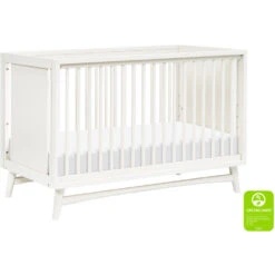 Babyletto Peggy 3-in-1 Convertible Crib 31 Babyletto Peggy 3-in-1 Convertible Crib -Babyletto Store M15401RW White Background Main Greenguard 00
