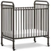 Namesake Abigail 3-in-1 Convertible Mini Crib 2 Namesake Abigail 3-in-1 Convertible Mini Crib -Babyletto Store M15598UR White Background Main 01