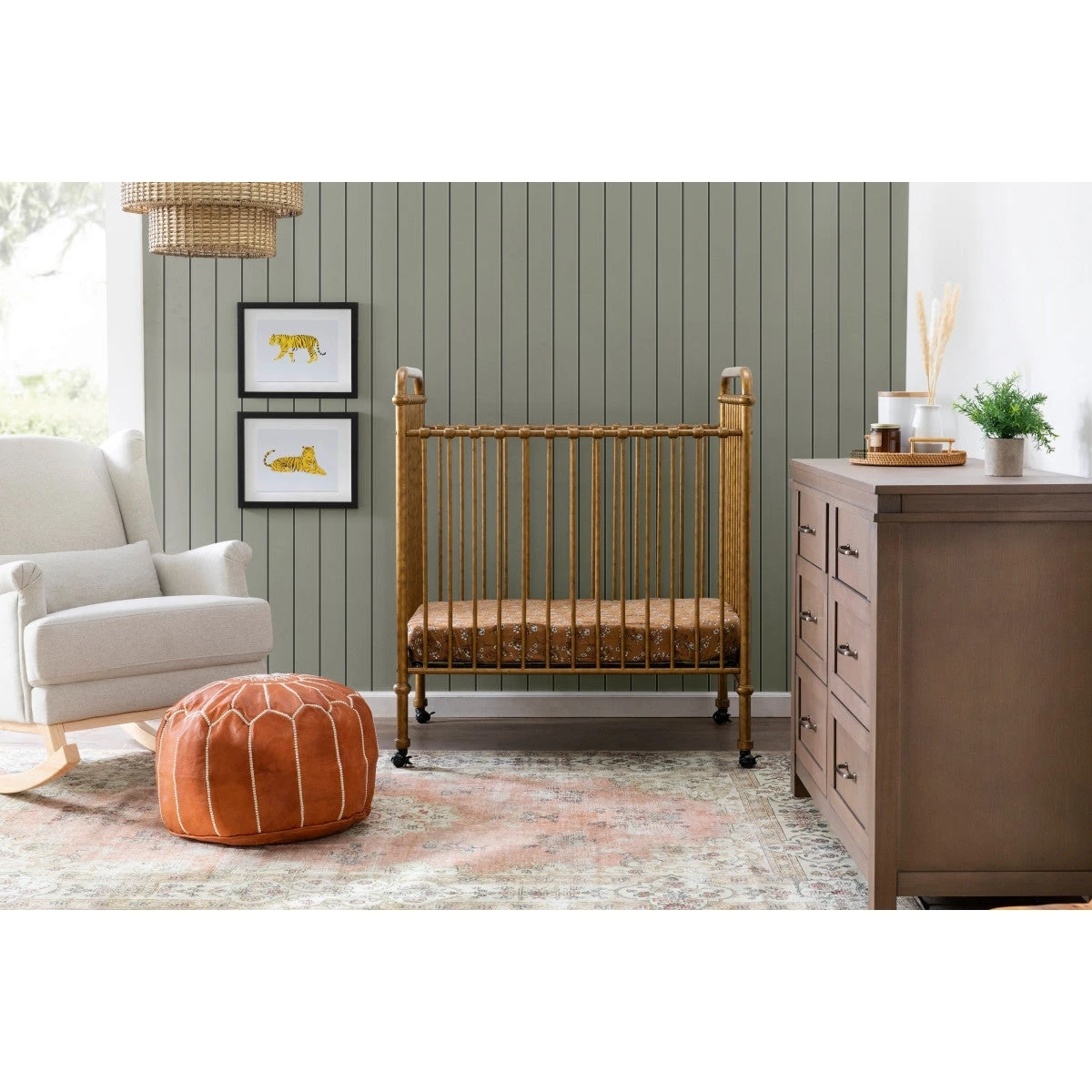 Namesake Abigail 3-in-1 Convertible Mini Crib 8 Namesake Abigail 3-in-1 Convertible Mini Crib - Image 6