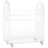 Babyletto Presto Acrylic Bookcase & Cart 2 Babyletto Presto Acrylic Bookcase & Cart -Babyletto Store M15614K White Background Main 00 dd6004dd f2de 47f6 9e23 21dc4c6f8e7b