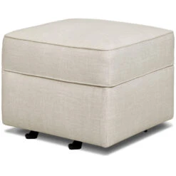 Namesake Willa/Alden Gliding Ottoman 24 Namesake Willa/Alden Gliding Ottoman -Babyletto Store M17285LNWHT White Background Main 01 121d37d2 cd97 430d a14b 59a0bac72370