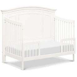 Namesake Durham 4-in-1 Convertible Crib 37 Namesake Durham 4-in-1 Convertible Crib -Babyletto Store M18301RW White Background 03