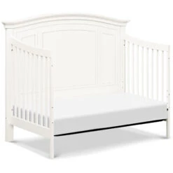 Namesake Durham 4-in-1 Convertible Crib 39 Namesake Durham 4-in-1 Convertible Crib -Babyletto Store M18301RW White Background 05
