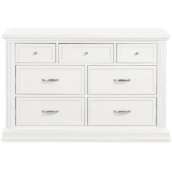 Namesake Durham 7-Drawer Dresser 24 Namesake Durham 7-Drawer Dresser -Babyletto Store M18316RW White Background 01