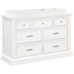 Namesake Durham 7-Drawer Dresser 17 Namesake Durham 7-Drawer Dresser -Babyletto Store M18316RW White Background 03