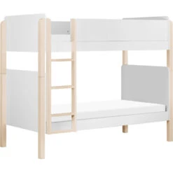 Babyletto TipToe Bunk Bed -Babyletto Store M18494WNX White Background Main 01 b5be35b0 ab81 4fb4 b7f3 aea3e7ed9856