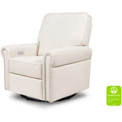 Namesake Linden Power Recliner -Babyletto Store M19287PCMEW White Background Main Greenguard 00 83397f3e 2314 4b2d 8bc3 8e3991e63867